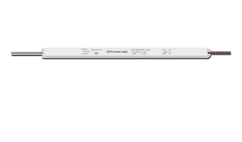 Блок питания ультра тонкий 48 Вт 4А для LED зеркал (29067444) Блок питания ультра тонкий 48 Вт 4А для LED зеркал (29067444)