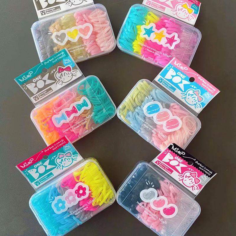 Набір резинок для волосся Метелики 11702 140 шт. (4570370) - фото 3 Набір резинок для волосся Метелики 11702 140 шт. (4570370) - фото 3