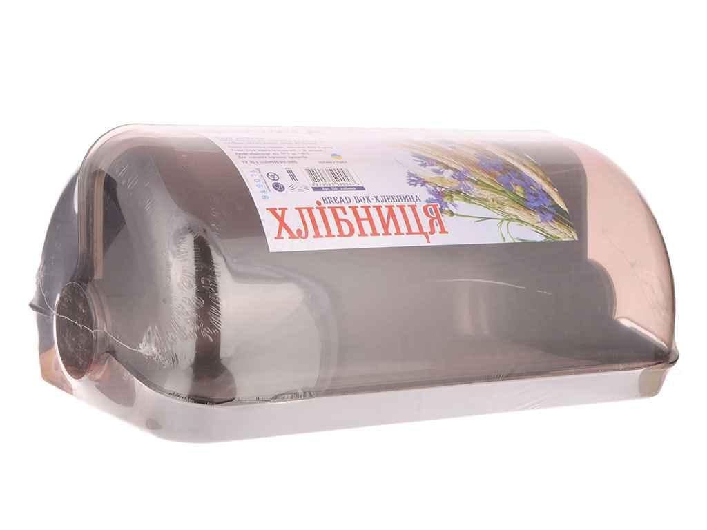 Хлебница Lamela пластиковая большая 150 51 Металлик (1974140965)