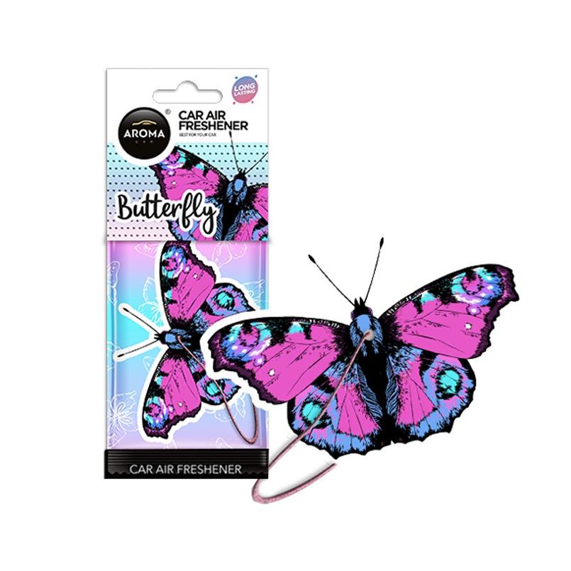 Ароматизатор Aroma Car Cellulose Animals Butterfly Cherry (45338)