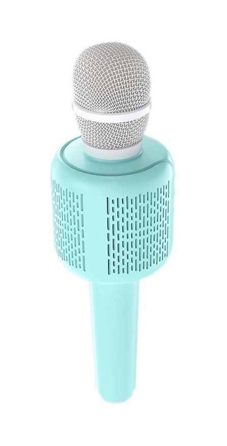 Караоке микрофон-колонка Borofone BF1U Rhyme Бирюзовый - фото 2 Караоке микрофон-колонка Borofone BF1U Rhyme Бирюзовый - фото 2