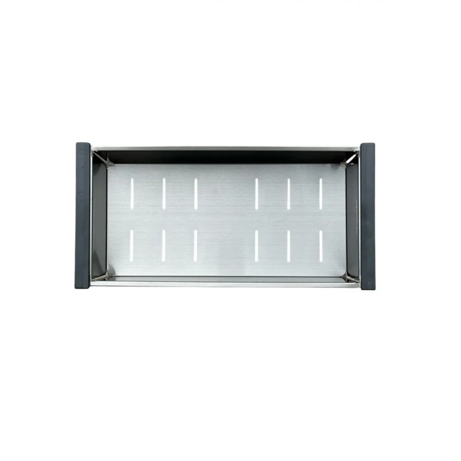 Коландер для кухонної мийки LeoMikao STEEL COLANDER GM PVD воронена сталь (260311) - фото 4 Коландер для кухонної мийки LeoMikao STEEL COLANDER GM PVD воронена сталь (260311) - фото 4