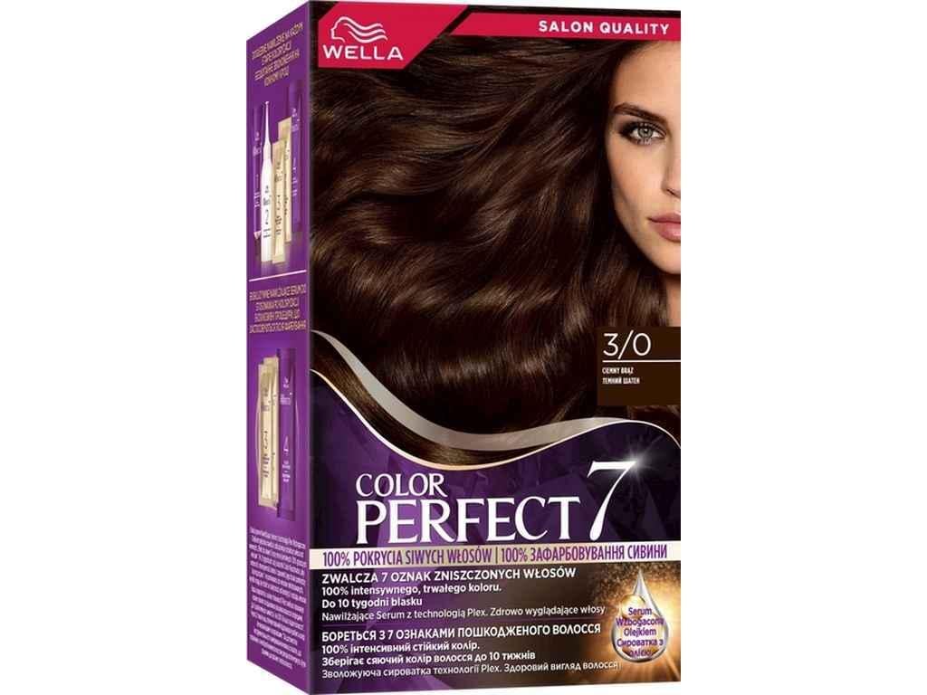 Крем-краска Wella краска Wella Color Perfect 7 3/0 Темный шатен (1017839)