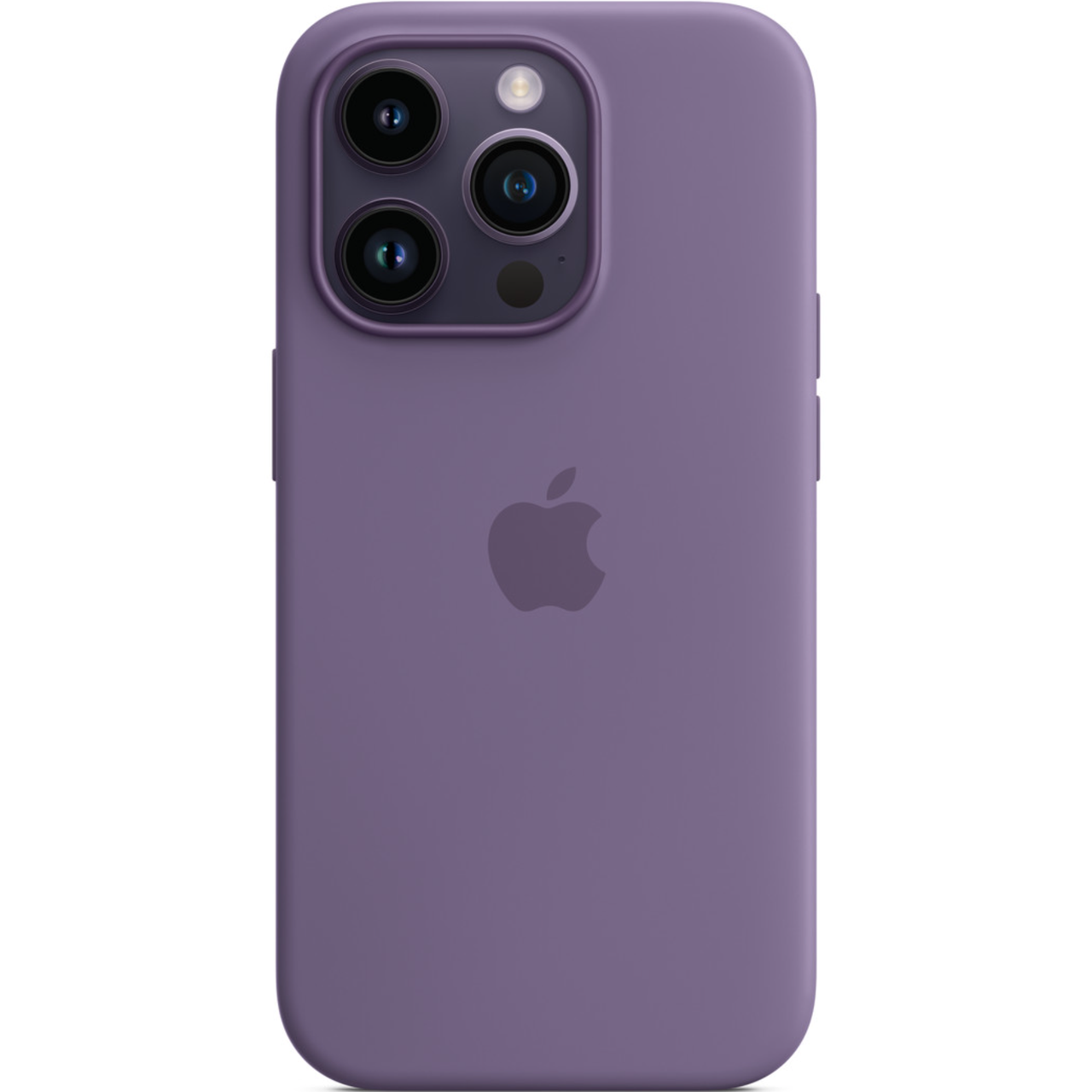 Чохол-накладка Silicone Case with MagSafe for iPhone 14 Pro Max, Iris