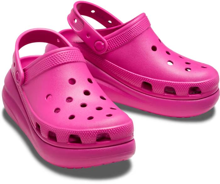 Сабо на платформе Crocs Classic Crush р. W7/EUR 37-38 Fuchsia Fun (9159387)