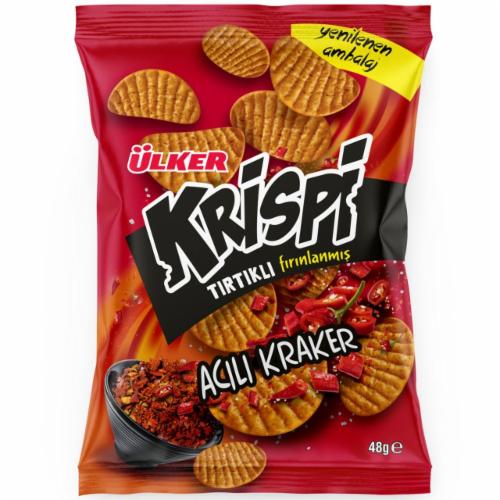 Крекер Ulker Krispi чили 48 г (32551322)