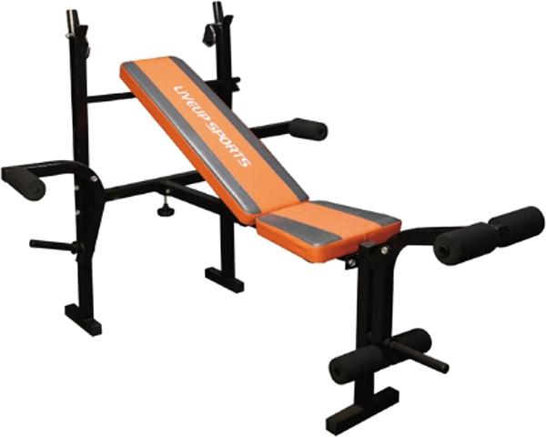 Скамейка для жима LiveUp FITNESS WEIGHT BENCH LS1101 - фото 1