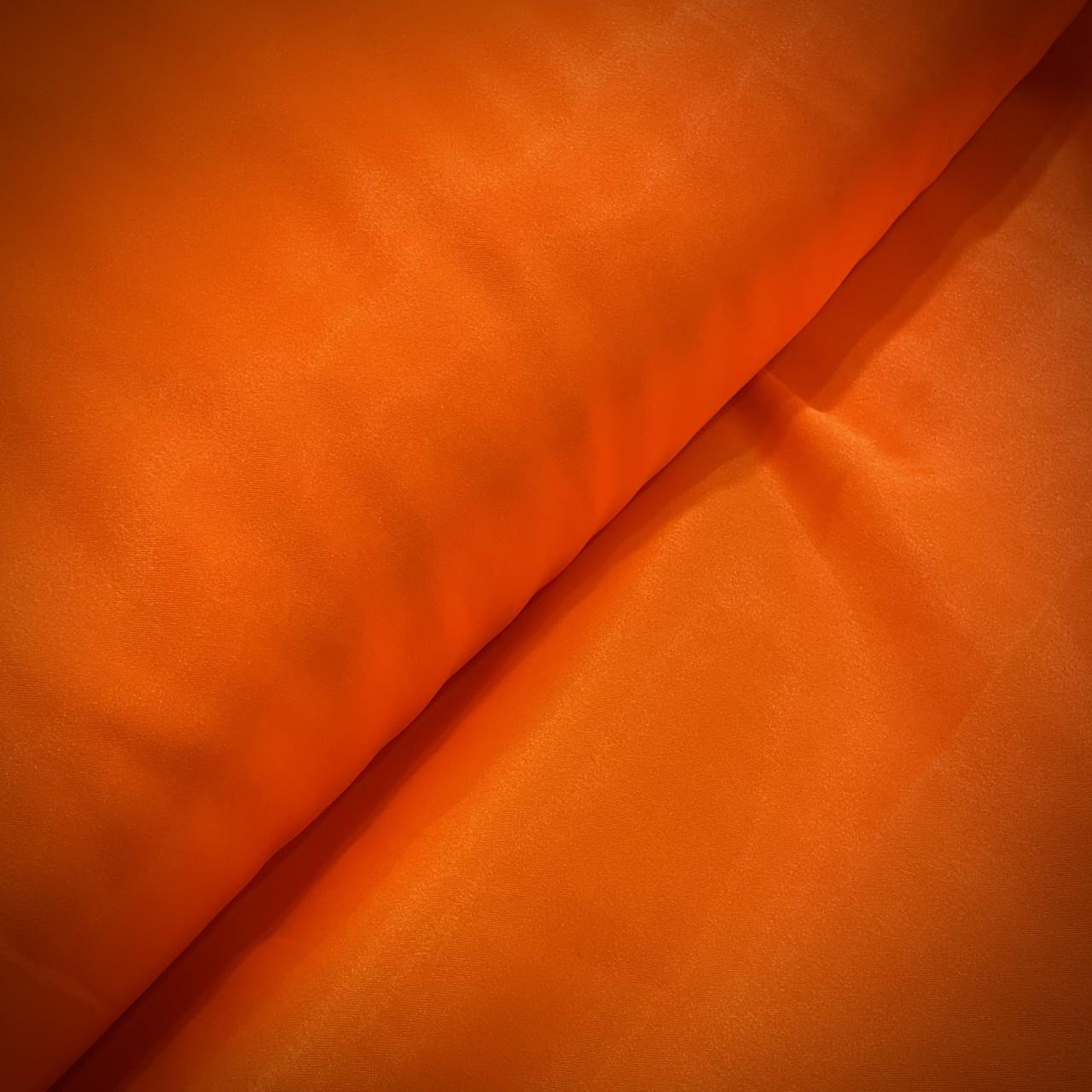 Ткань атлас креп-сатин Оранжевый (24479494) - фото 1 Ткань атлас креп-сатин Оранжевый (24479494) - фото 1