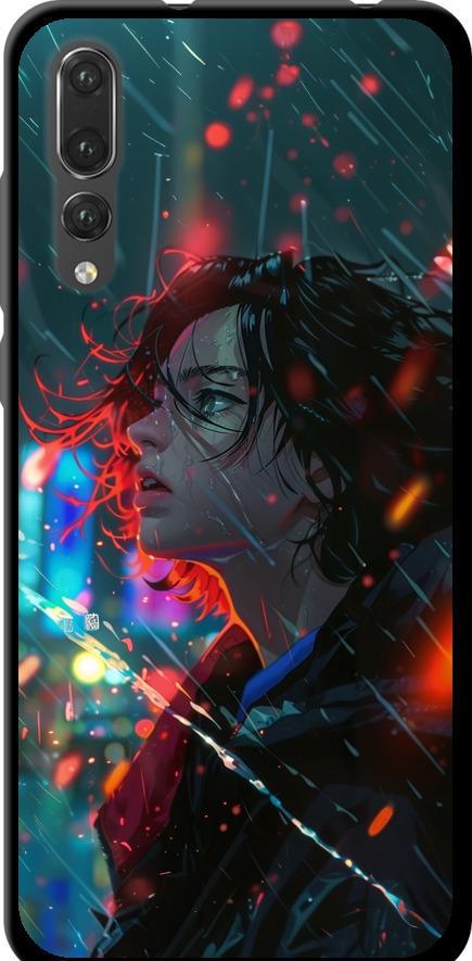 Чехол на Huawei P20 Pro Ночные огни (6096b-1470-42517)