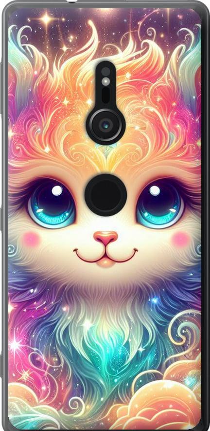 Чехол на Sony Xperia XZ2 H8266 Сказочный котенок (5813u-1378-42517) Чехол на Sony Xperia XZ2 H8266 Сказочный котенок (5813u-1378-42517)