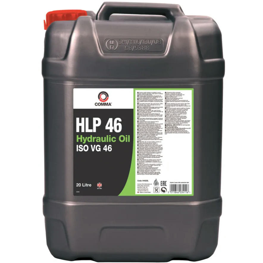 Мастило гідравлічне автомобільне COMMA HLP 46 HYDRAULIC OIL 20 л (H4620L) Мастило гідравлічне автомобільне COMMA HLP 46 HYDRAULIC OIL 20 л (H4620L)