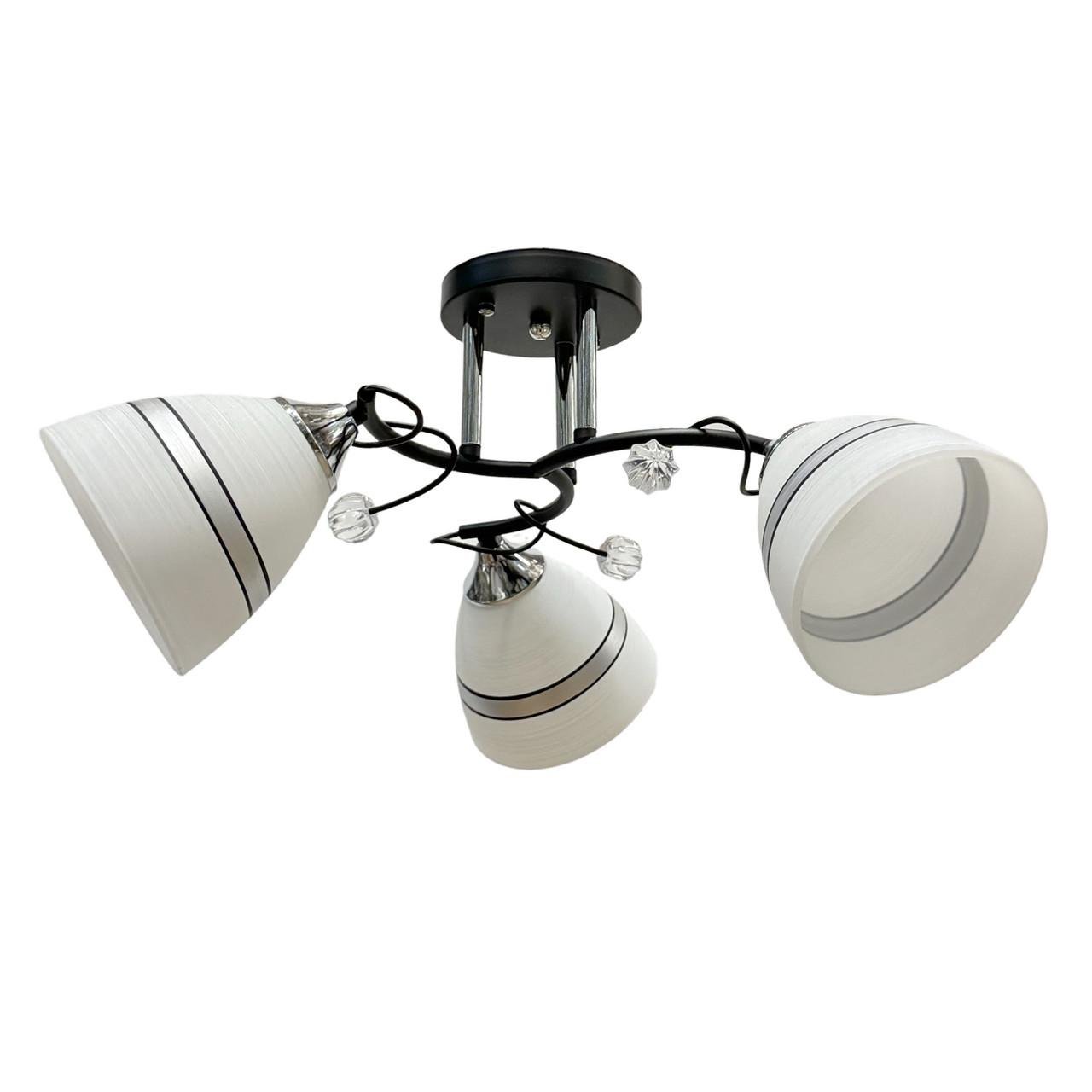 Люстра P5-N2564/3 на 3 лампочки Чорний (25153234)