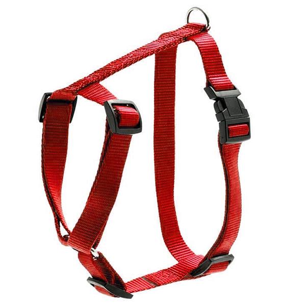 Шлея для собак Flamingo Art Sportiv Harness 2,5x65-100 см Красный (4016598653517)