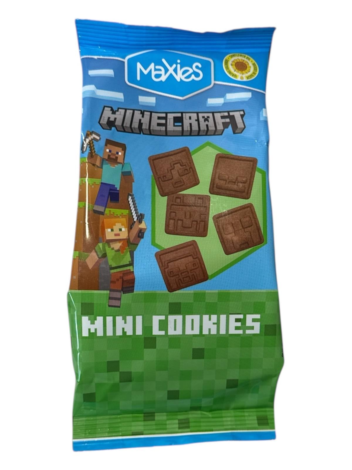 Печиво Maxies Майнкрафт зі смаком какао 100 г (60946)