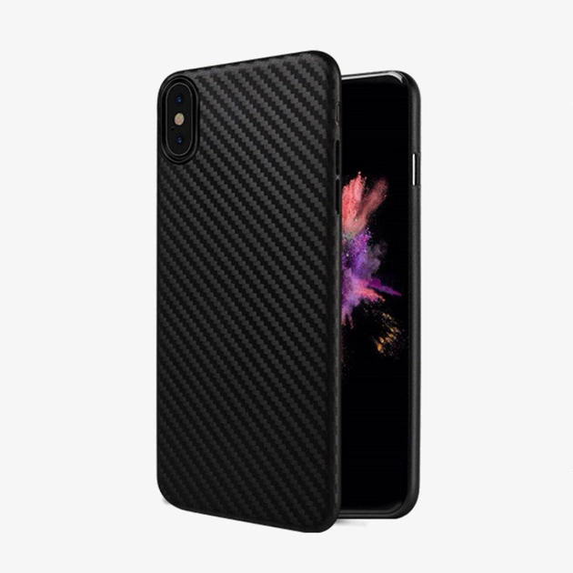Накладка Ultra Carbon для iPhone Xs Max Чорний