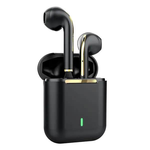 Наушники J18 TWS Bluetooth EARBUDS с зарядным кейсом Черный (14557936) - фото 4