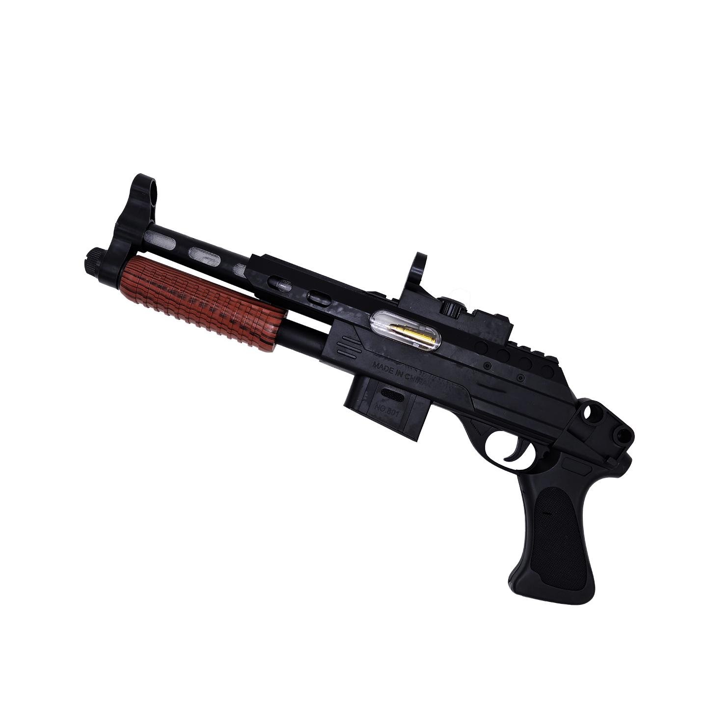 Дробовик детский Chuang Li Da игрушечный со звуком со подсветкой SPAS 12 Черный (IW-181-W-8) Дробовик детский Chuang Li Da игрушечный со звуком со подсветкой SPAS 12 Черный (IW-181-W-8)