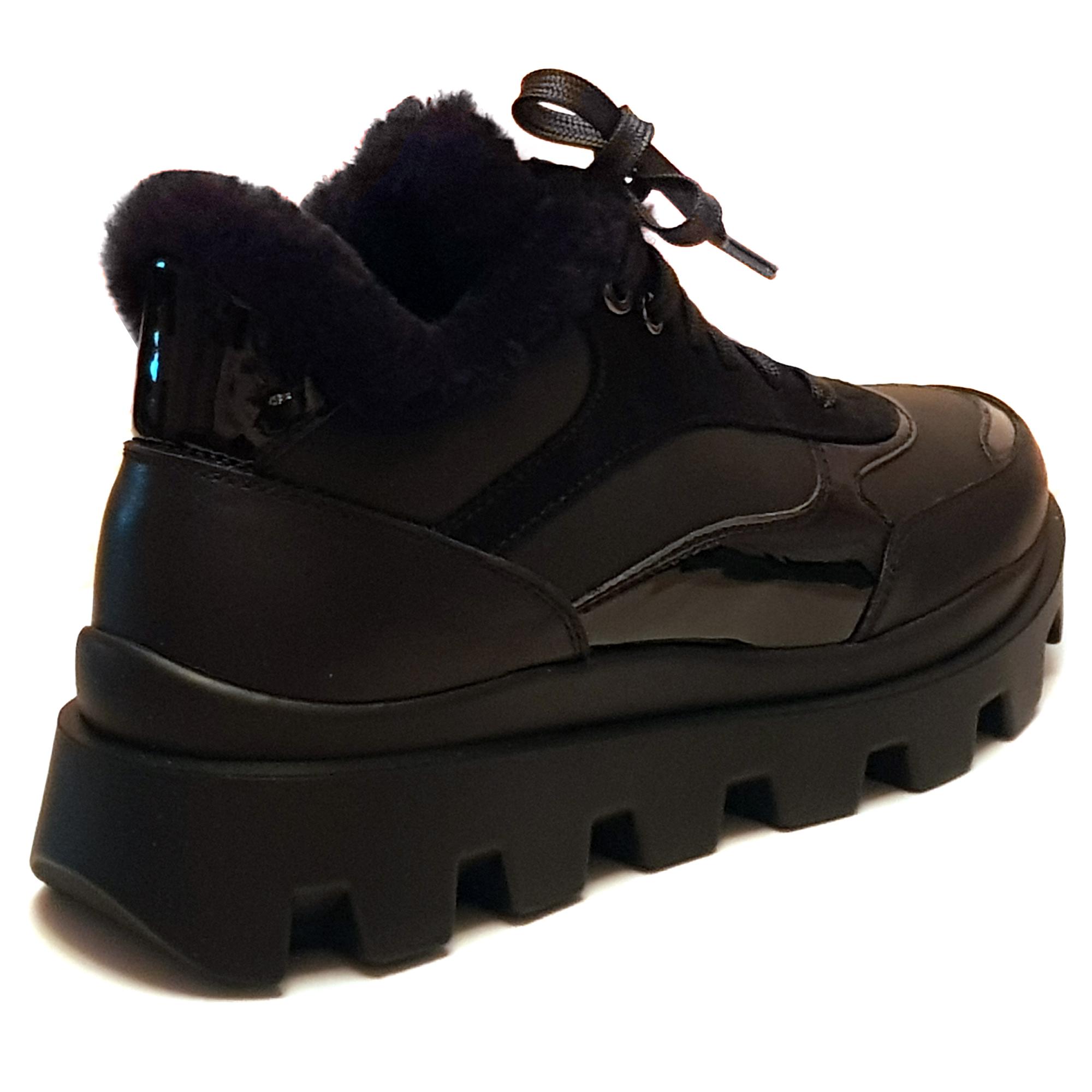 Кросівки зимові жіночі Selesta р. 37 Чорний (013662-37) - фото 2