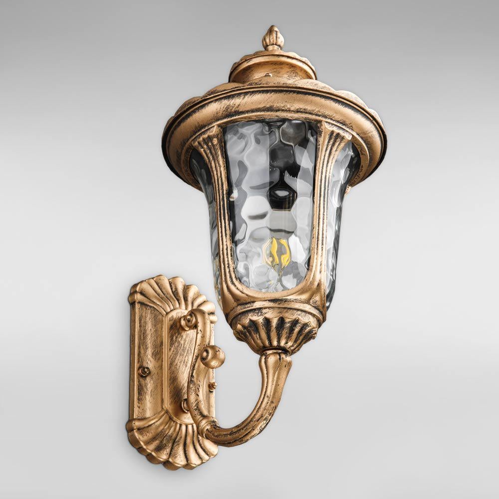 Светильник настенный уличный Light House DL-18802/1W Бронзовый/Прозрачный