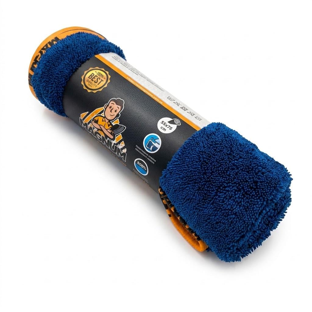 Рушник Magnum з мікрофібри 55х75 см Синій (2345)