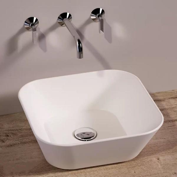 Умывальник накладной Simas Wave WA03WM 420x420x165 мм Белый (184685) - фото 2 Умывальник накладной Simas Wave WA03WM 420x420x165 мм Белый (184685) - фото 2