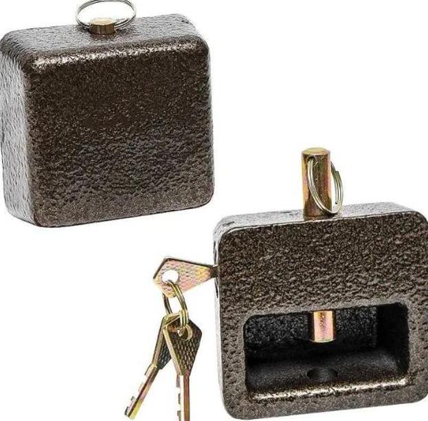 Замок навесной Avers PD-15-80 9012 Краб 90 мм (26210796) - фото 2