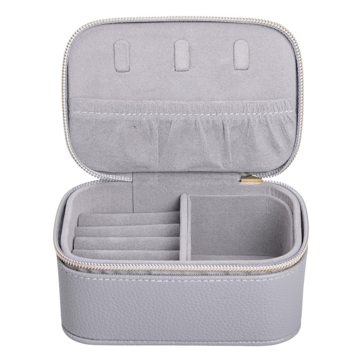 Скринька для прикрас з екошкіри на блискавці міні HP-5-26G (A-033876)