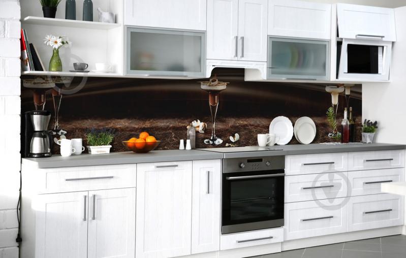 Скинали на кухню Zatarga «Зефирное фондю» 600х3000 мм виниловая (Z184476/2)