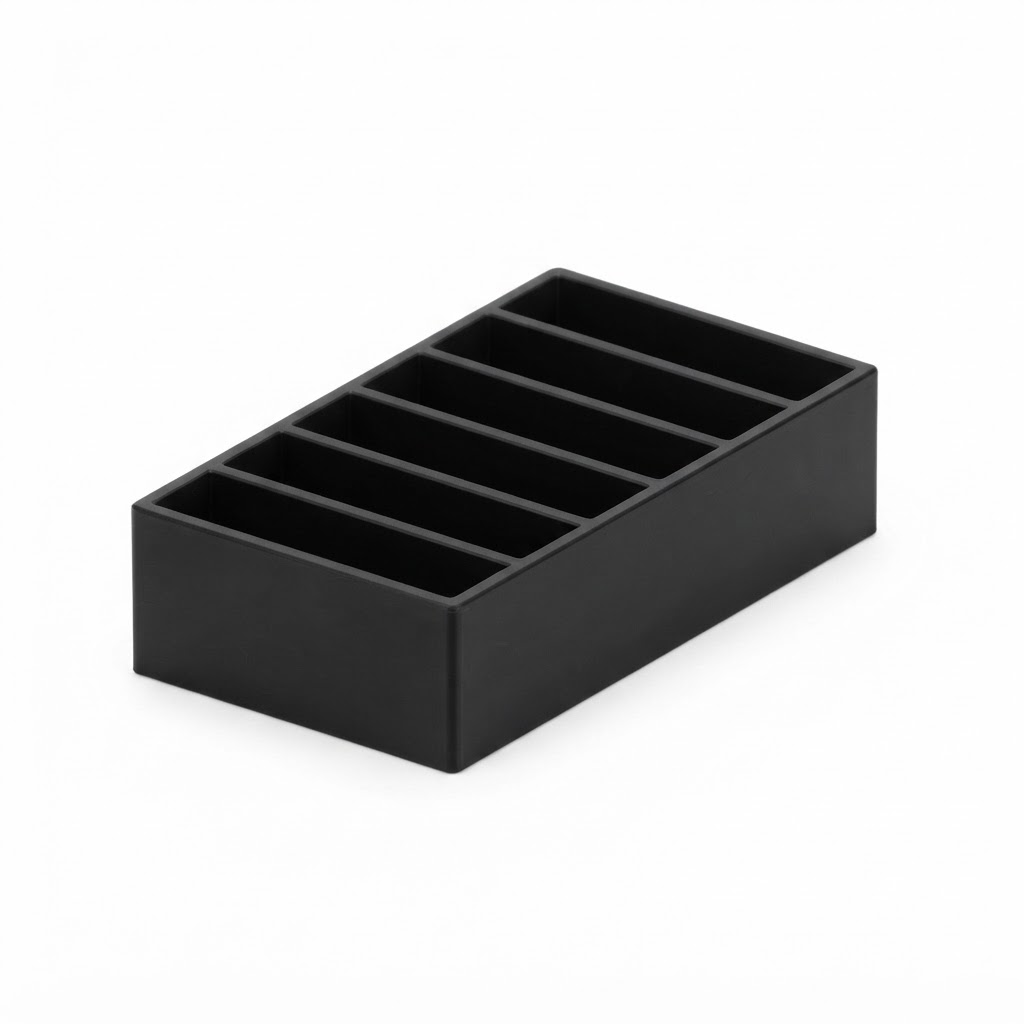 Держатель-органайзер для 3,5" HDD на 6 слотов Черный (3128811819) Держатель-органайзер для 3,5" HDD на 6 слотов Черный (3128811819)