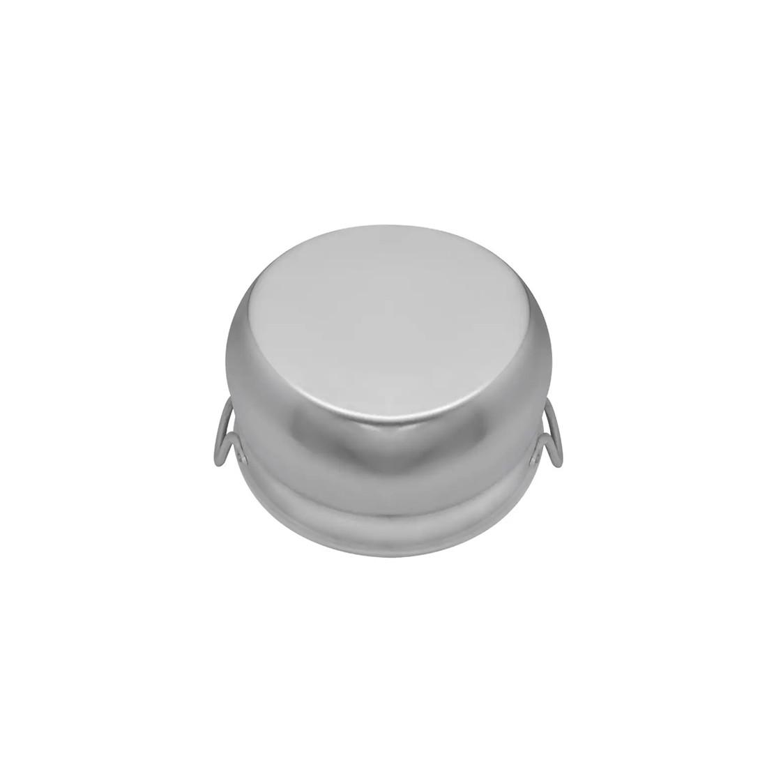 Каструля сферична з кришкою Interos алюмінієва 4,5 л 24 см - фото 4