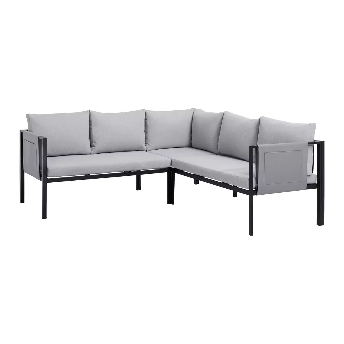 Комплект садовой мягкой мебели в стиле Loft с металлическим каркасом (KS-1297)