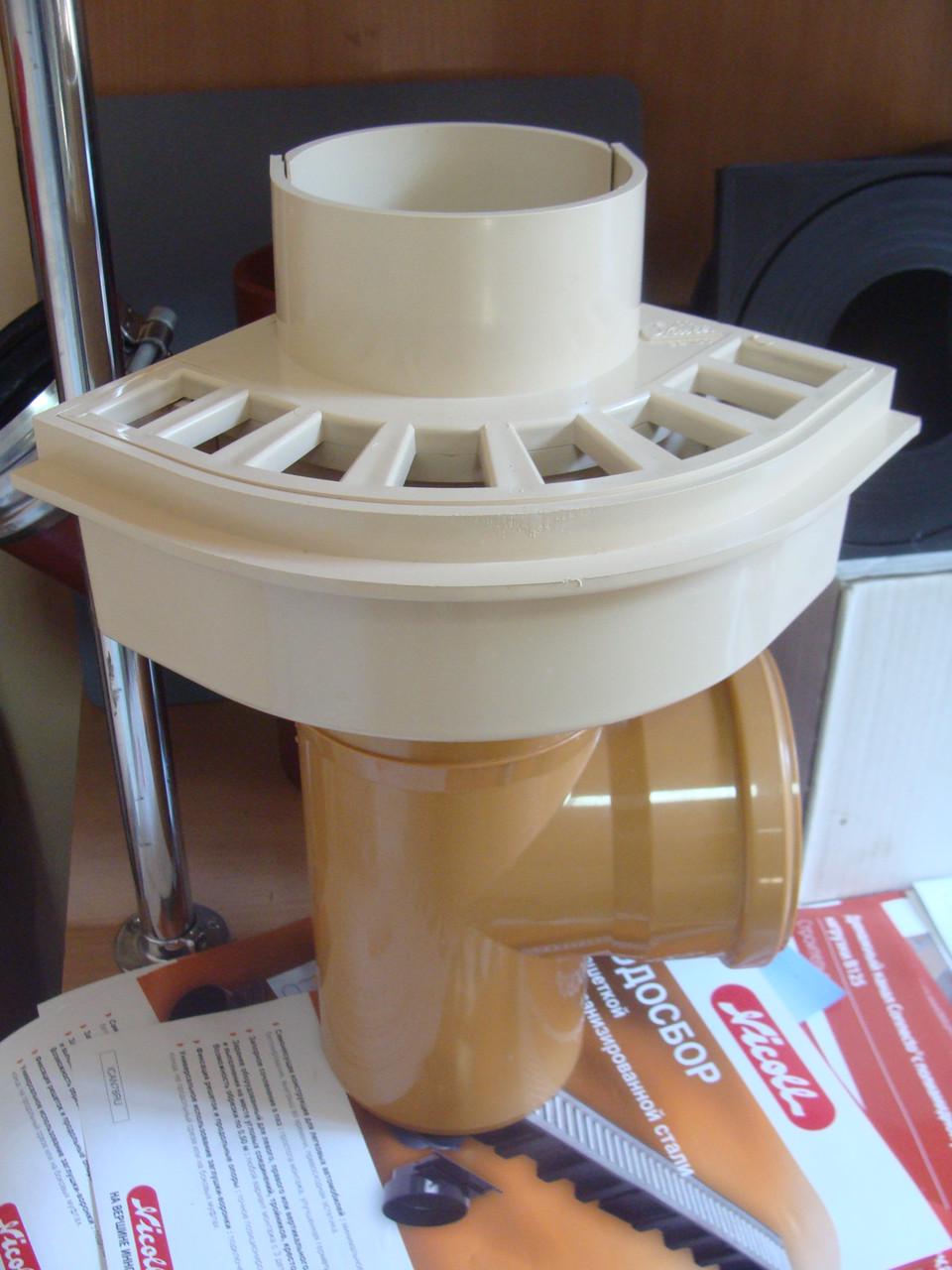 Дощоприймач Nicoll SB80 Бежевий - фото 4 Дощоприймач Nicoll SB80 Бежевий - фото 4