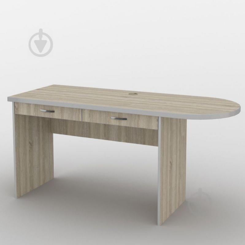 Письменный стол Тиса Мебель СМ-18/1 Ш.-1600мм Г.-600мм Дуб сонома Письменный стол Тиса Мебель СМ-18/1 Ш.-1600мм Г.-600мм Дуб сонома