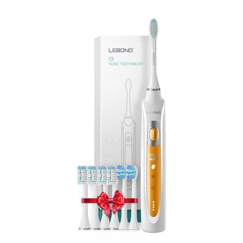 Електрична зубна щітка Lebond I3 MAX 6 насадок Orange (3792)