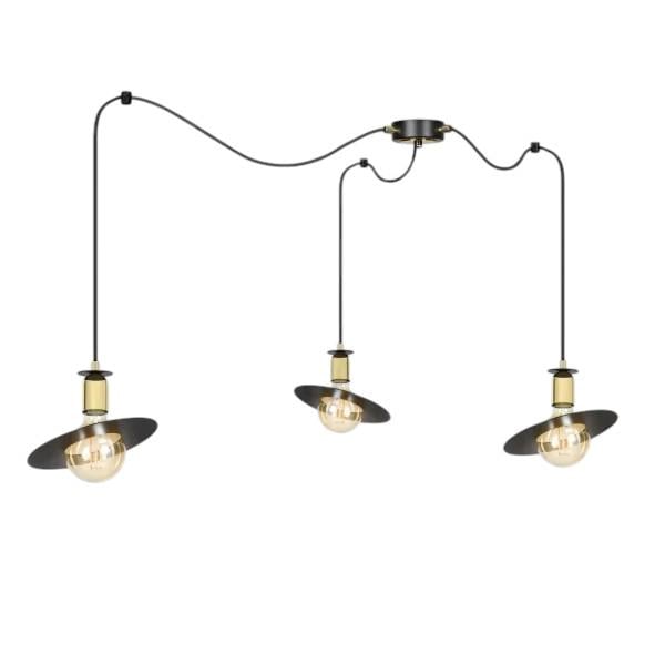 Підвісний світильник Kluno 3 Black (PL-0002001 M/BLACK)