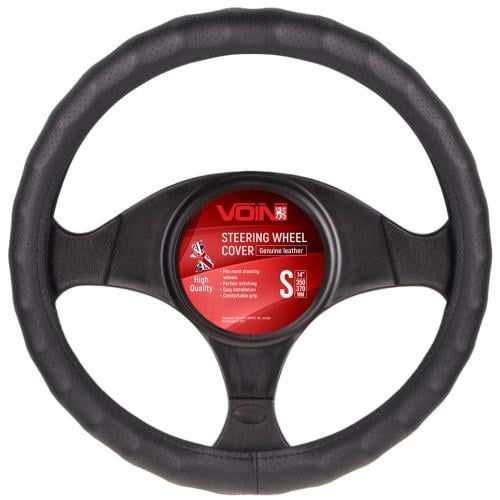 Чехол руля VLOD L892 BK S перфорированная кожа (76619)