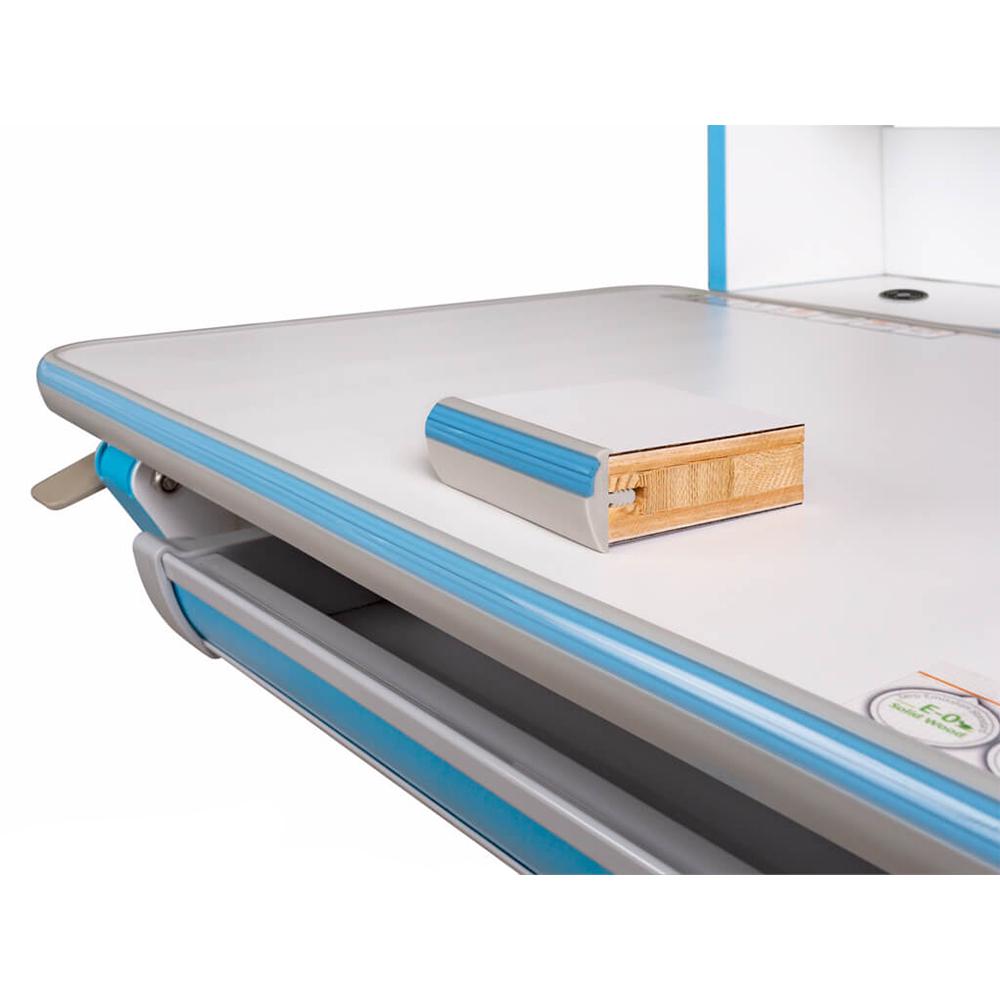 Парта трансформер школьная эргономичная Mealux Sherwood Energy Белый/Голубой (BD-830 W/BL Energy) - фото 4 Парта трансформер школьная эргономичная Mealux Sherwood Energy Белый/Голубой (BD-830 W/BL Energy) - фото 4