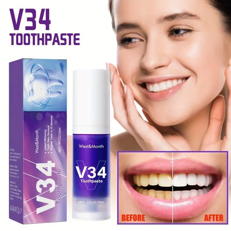 Зубна паста відбілююча Toothpaste V34 - фото 5 Зубна паста відбілююча Toothpaste V34 - фото 5