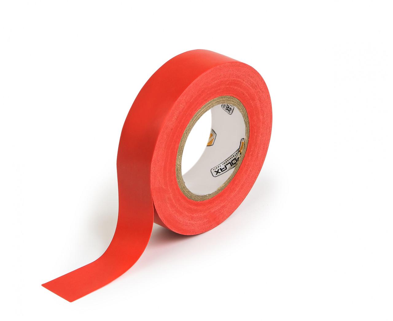 Лента изоляционная Polax ПВХ 10 м Red (101-084)