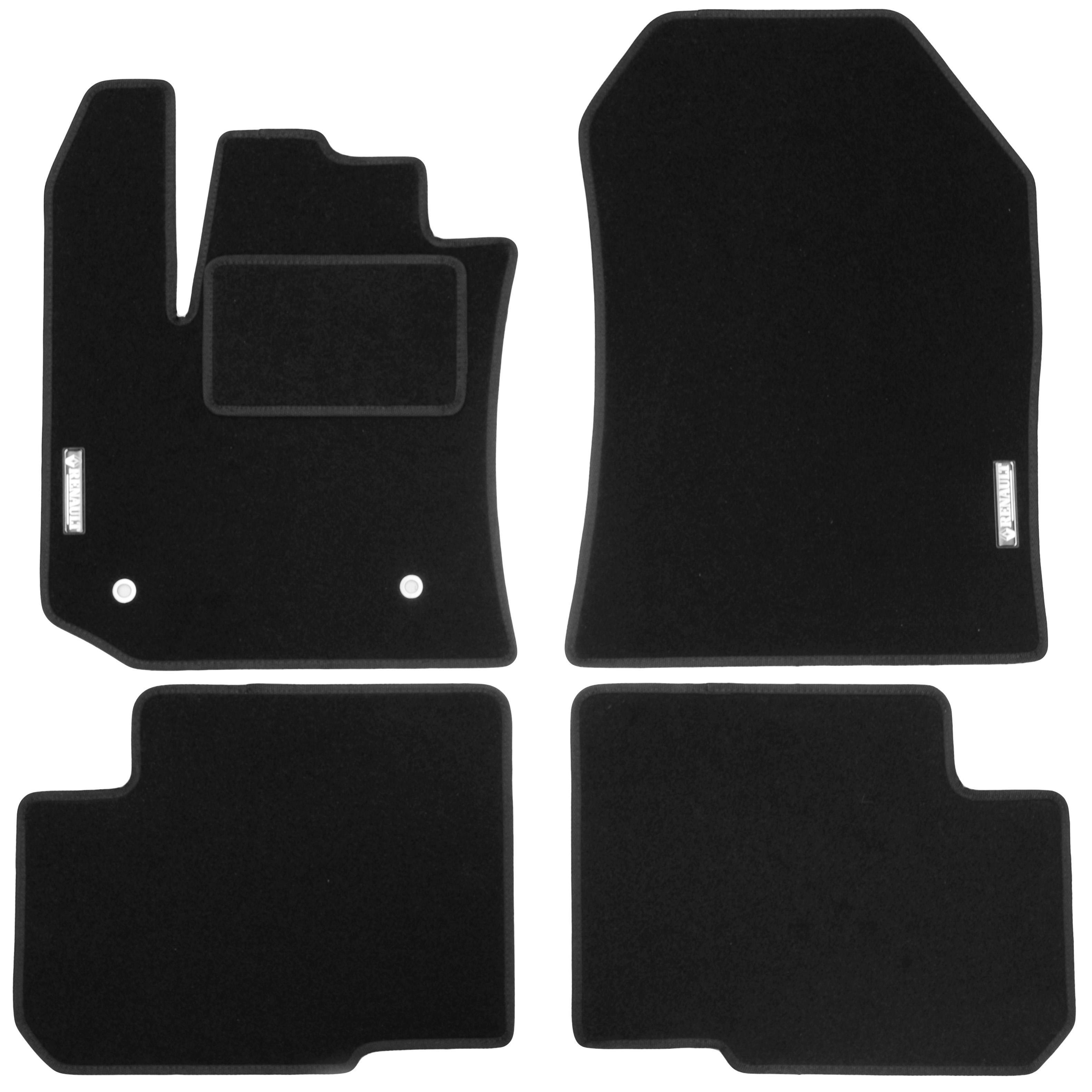 Коврики в салон для Renault Lodgy '12- текстильные Черный