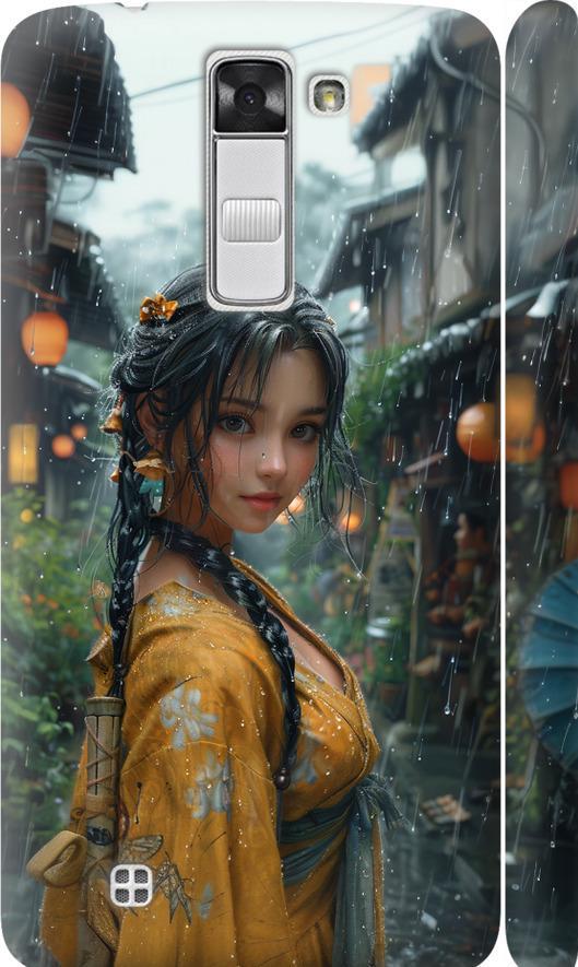 Чехол на LG K8 K350E Anime-girl (6133m-297-42517)