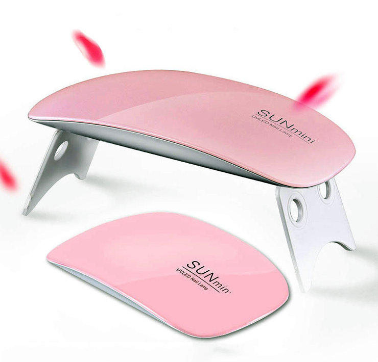 Лампа для маникюра SUN mini Pink 6W T1520811