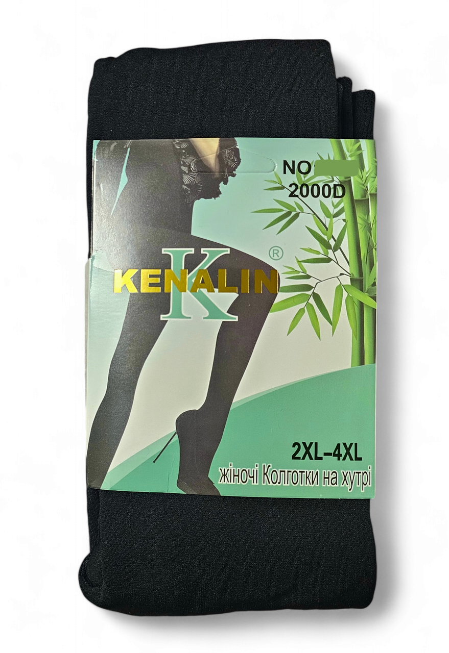 Колготи на хутрі Kenalin Термо 2 шва 2XL-4XL (2375914777)