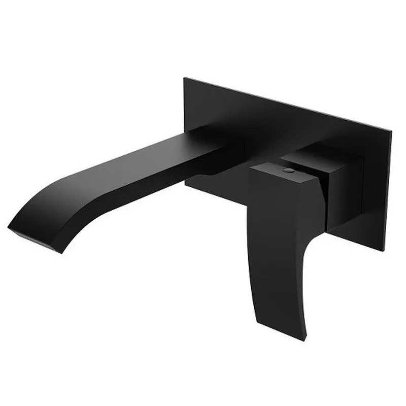 Змішувач для умивальника KOER KB-16007-05 вбудований Чорний (KR3451)