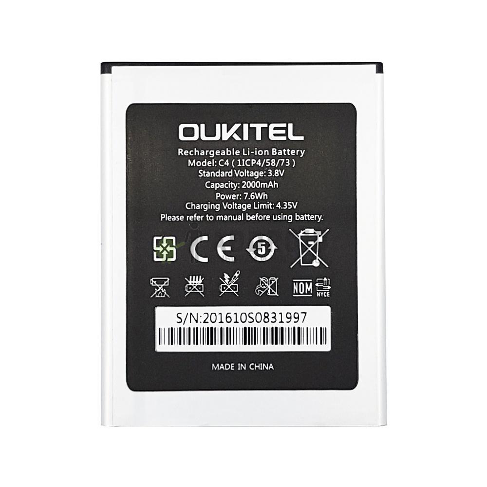 Аккумулятор для Oukitel C4