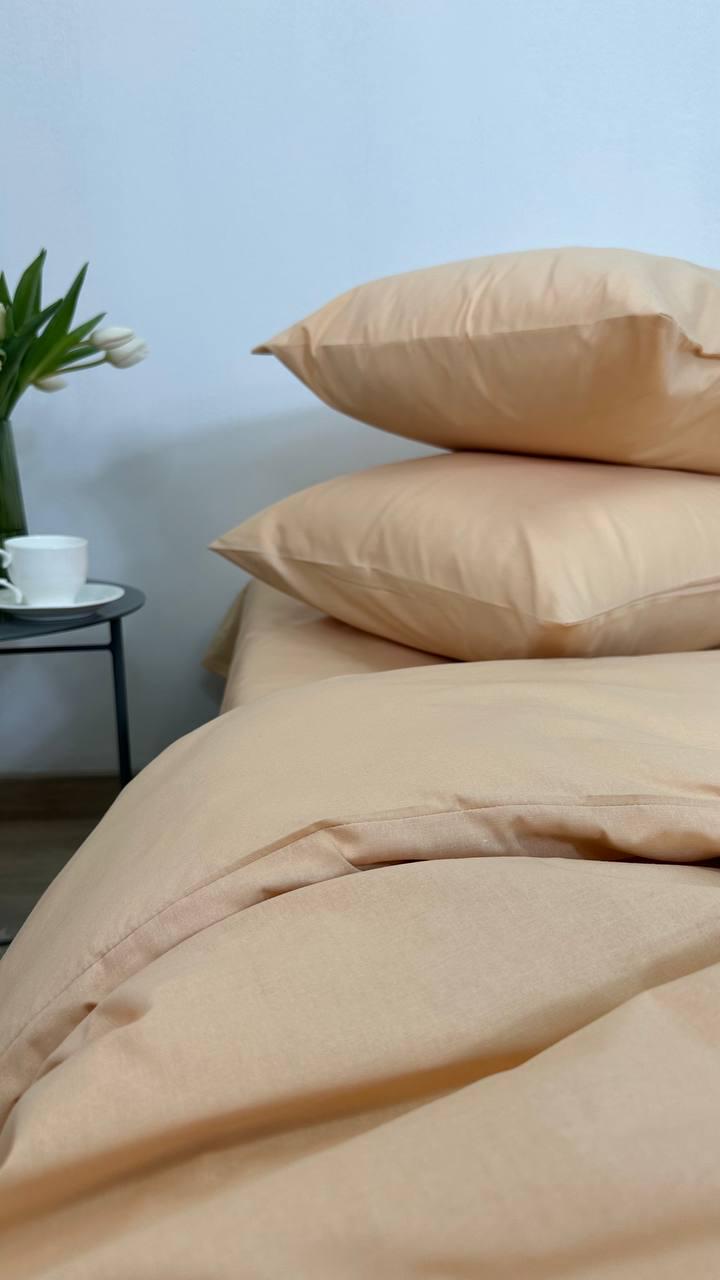 Простынь бязь Голд Lux 200х220 см Песочный (001920)