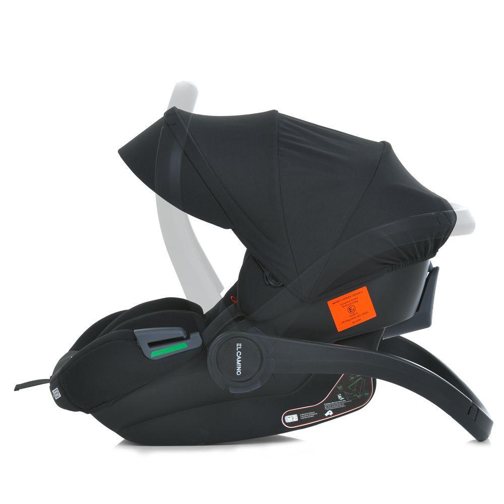 Автокресло для новорожденных El Camino ME 1186 i-KEEP i-SIZE R129 до 87 см 40-87 см Melange Jet Blaсk (2763098323) - фото 3 Автокресло для новорожденных El Camino ME 1186 i-KEEP i-SIZE R129 до 87 см 40-87 см Melange Jet Blaсk (2763098323) - фото 3