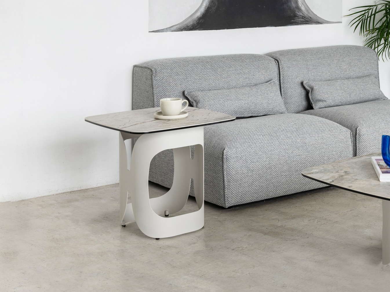 Кавовий стіл Арно 550х550х550 мм Сільвер рівер/Айворі (30937237) - фото 7 Кавовий стіл Арно 550х550х550 мм Сільвер рівер/Айворі (30937237) - фото 7