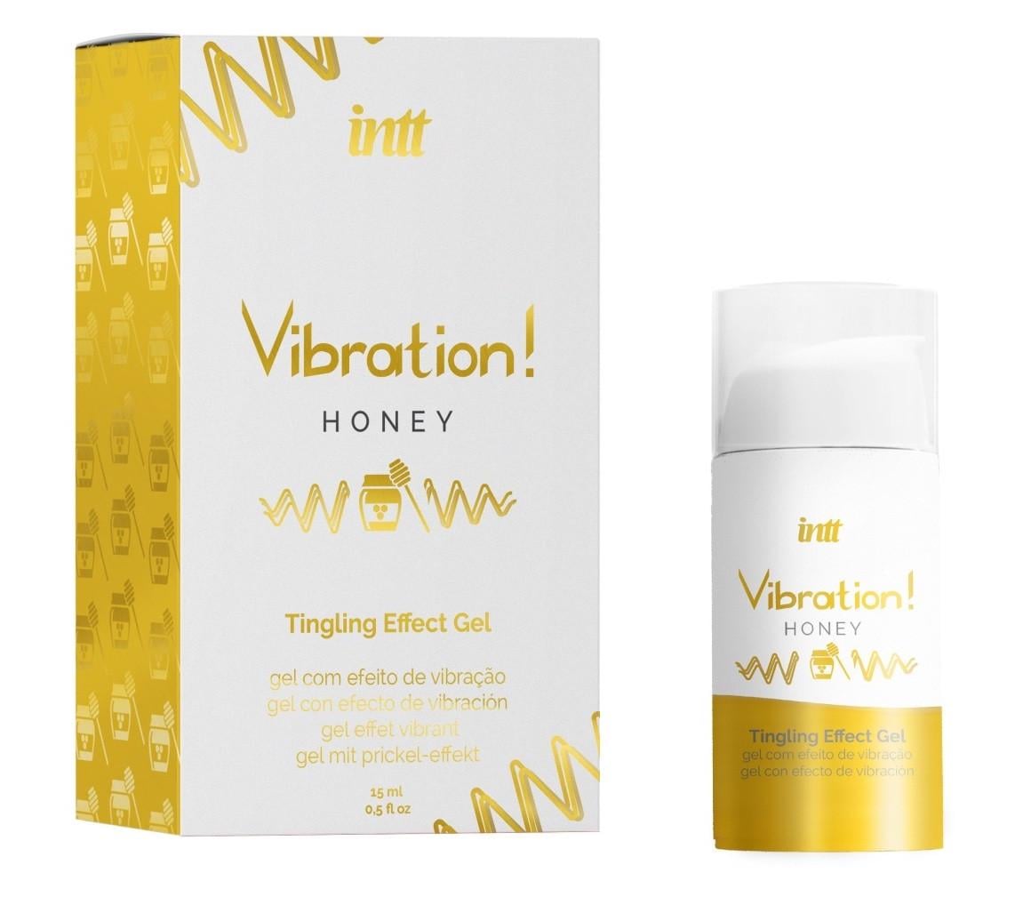 Жидкий вибратор Intt Vibration! Honey 15 мл (2283078800)