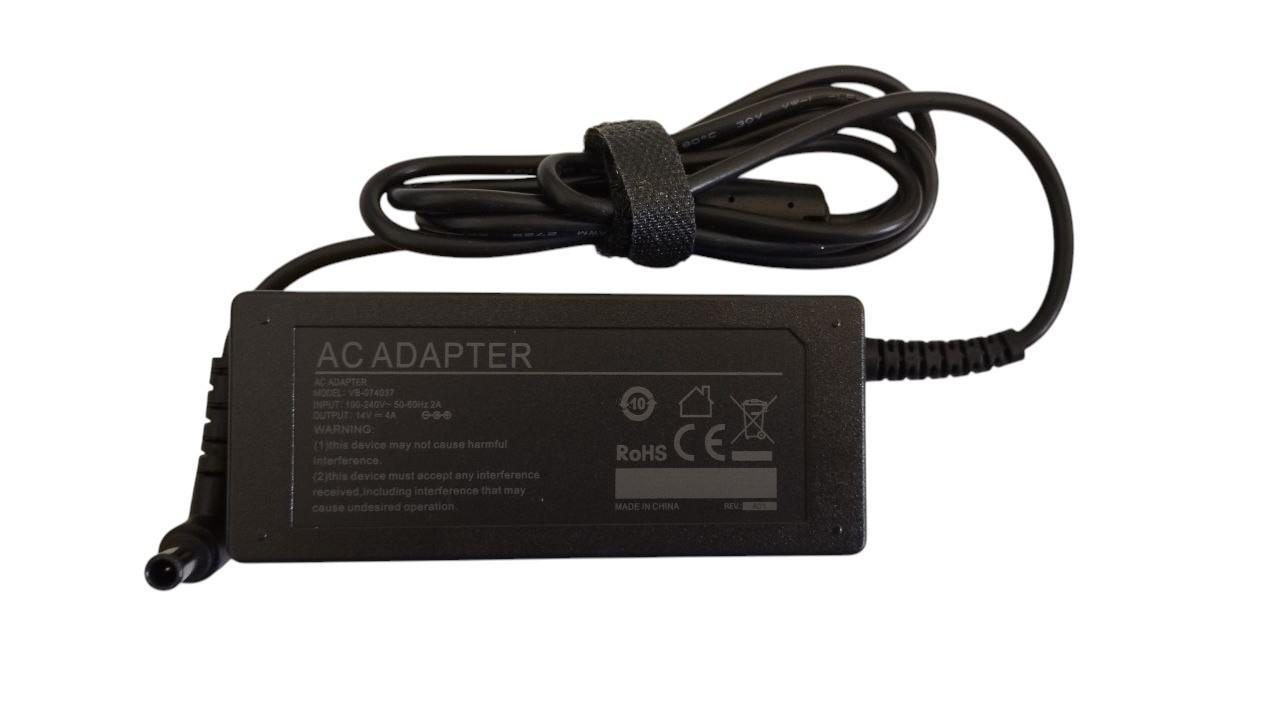 Блок питания для монитора LCD 56W 14V 4A 6,5x4,4 мм (YDS60) Блок питания для монитора LCD 56W 14V 4A 6,5x4,4 мм (YDS60)